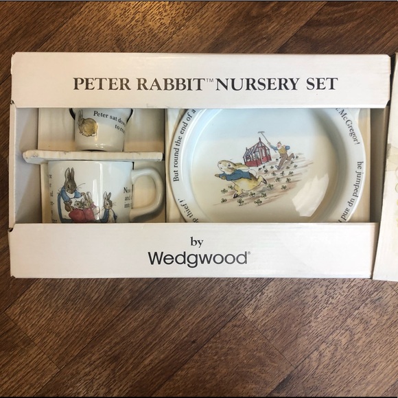 Wedgwood Dining Vintage Wedgwood Peter Rabbit Nursery Set Poshmark